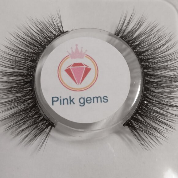 Lily 3D Faux Mink Lashes | Soft Reusable Natural Look (5x) - Picture 1 of 5